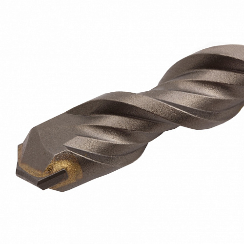 Бур по бетону, двойная спираль, Cobalt W-tip, 16x160 мм, SDS PLUS// Denzel Бур по бетону, двойная спираль, Cobalt W-tip, 16x160 мм, SDS PLUS// Denzel