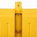 Лопата для уборки снега пластиковая, желтая, 420х425 мм, без черенка, Россия// Сибртех Лопата для уборки снега пластиковая, желтая, 420х425 мм, без черенка, Россия// Сибртех