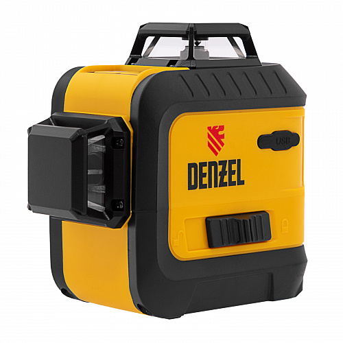 Лазерный уровень мультипризм. LXI 360-3 Green, 30 м, 520 нм, акк. Li 2800 mAh, резьба 1/4"// Denzel Лазерный уровень мультипризм. LXI 360-3 Green, 30 м, 520 нм, акк. Li 2800 mAh, резьба 1/4"// Denzel