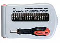 Отвертка для точн. раб. + биты, 22 пред., PH + SL + Torx + Y + U + TA, CrV, 3к рукоятка// Matrix Отвертка для точн. раб. + биты, 22 пред., PH + SL + Torx + Y + U + TA, CrV, 3к рукоятка// Matrix
