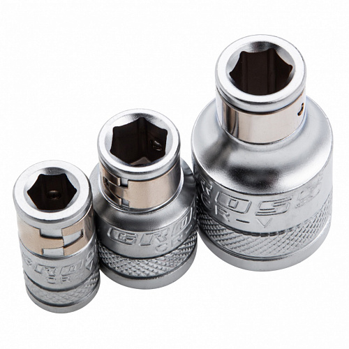 Набор инструментов, 1/2", 3/8", 1/4", CrV, 120 зубьев, 216 предметов// Gross Набор инструментов, 1/2", 3/8", 1/4", CrV, 120 зубьев, 216 предметов// Gross