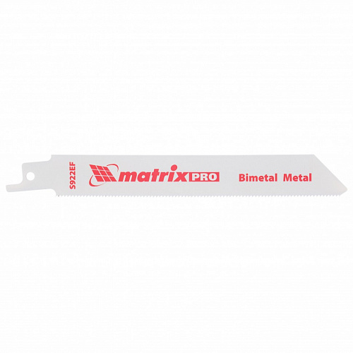 Полотна по металлу для сабельной пилы S922EF 125 / 1,4 мм, Bimetal, 2 шт., PRO// Matrix Полотна по металлу для сабельной пилы S922EF 125 / 1,4 мм, Bimetal, 2 шт., PRO// Matrix