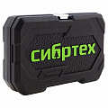 Набор инструментов, 1/4", CrV, пластиковый кейс 56 предм.//Сибртех Набор инструментов, 1/4", CrV, пластиковый кейс 56 предм.//Сибртех