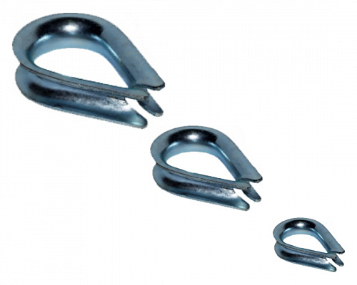 Коуш оцинкованный DIN 6899 Magnus-Profi, 3 (12 мм) Коуш оцинкованный DIN 6899 Magnus-Profi, 3 (12 мм)