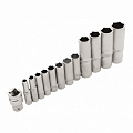 Набор инструментов, 1/2", 1/4", CrV, пластиковый кейс 94 предм.//Сибртех Набор инструментов, 1/2", 1/4", CrV, пластиковый кейс 94 предм.//Сибртех