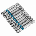 Набор бит PH3х50, сталь S2, 10 шт.// Gross Набор бит PH3х50, сталь S2, 10 шт.// Gross