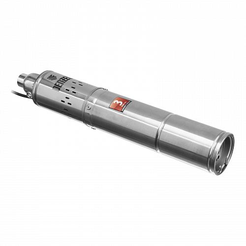 Скважинный насос DWS-4-100, винтовой, диаметр 4", 800 Вт, 1700 л/ч, напор 100 м// Denzel Скважинный насос DWS-4-100, винтовой, диаметр 4", 800 Вт, 1700 л/ч, напор 100 м// Denzel