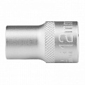 Головка торцевая, 12 мм, 12-гранная, CrV, под квадрат 1/2", хромированная// Stels Головка торцевая, 12 мм, 12-гранная, CrV, под квадрат 1/2", хромированная// Stels