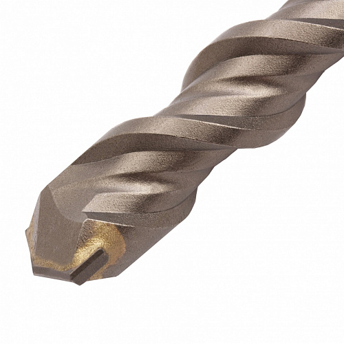 Бур по бетону, двойная спираль, Cobalt W-tip, 18x260 мм, SDS PLUS// Denzel Бур по бетону, двойная спираль, Cobalt W-tip, 18x260 мм, SDS PLUS// Denzel