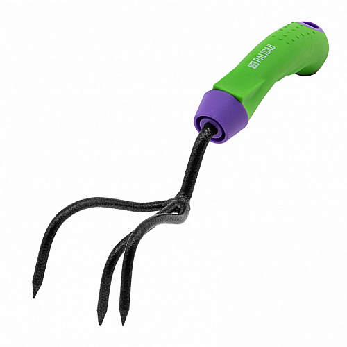 Рыхлитель 3-зубый, 60х310 мм, стальной, обрезиненная эргономичная рукоятка, ERA// Palisad Рыхлитель 3-зубый, 60х310 мм, стальной, обрезиненная эргономичная рукоятка, ERA// Palisad