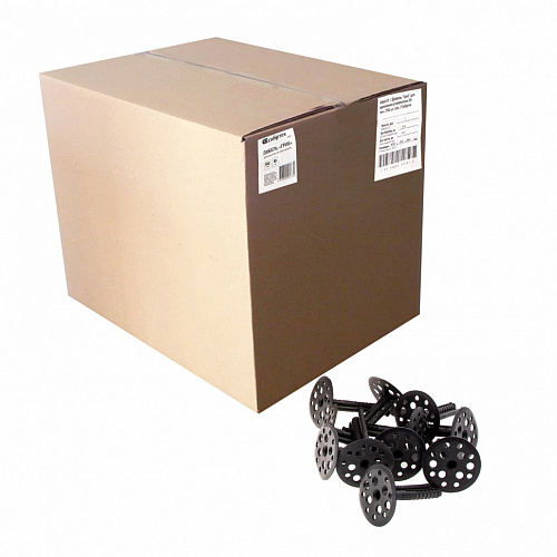Дюбель "Гриб" для крепления утеплителя, 80 мм.,500 шт./уп., Россия// Сибртех Дюбель "Гриб" для крепления утеплителя, 80 мм.,500 шт./уп., Россия// Сибртех