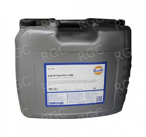 Масло трансмиссионное Gulf HT Fluid TO-4 10W (20л) Масло трансмиссионное Gulf HT Fluid TO-4 10W (20л)