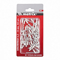 Заклепки 3,2 х 8 мм RAL 9003 (сигнально-белый), 50 шт.// Matrix Заклепки 3,2 х 8 мм RAL 9003 (сигнально-белый), 50 шт.// Matrix