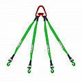 Строп HITCH REGULAR 4СТ 5,0т 6,00м SF6 50мм Строп HITCH REGULAR 4СТ 5,0т 6,00м SF6 50мм