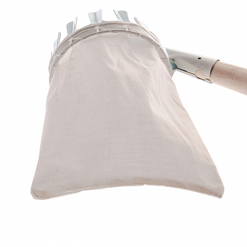 Плодосъемник с х/б корзиной, внутренний диаметр 110 мм// Palisad Плодосъемник с х/б корзиной, внутренний диаметр 110 мм// Palisad