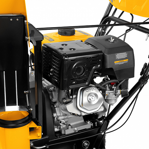 Бензиновая снегоуборочная машина SBL 711DT PRO, 420cc, гусеницы, эл.старт, блок. дифф.// Denzel Бензиновая снегоуборочная машина SBL 711DT PRO, 420cc, гусеницы, эл.старт, блок. дифф.// Denzel