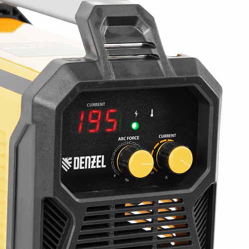 Аппарат инвертор. дуговой сварки DM-200 Standart, 200 А, ПВ 60%// Denzel Аппарат инвертор. дуговой сварки DM-200 Standart, 200 А, ПВ 60%// Denzel